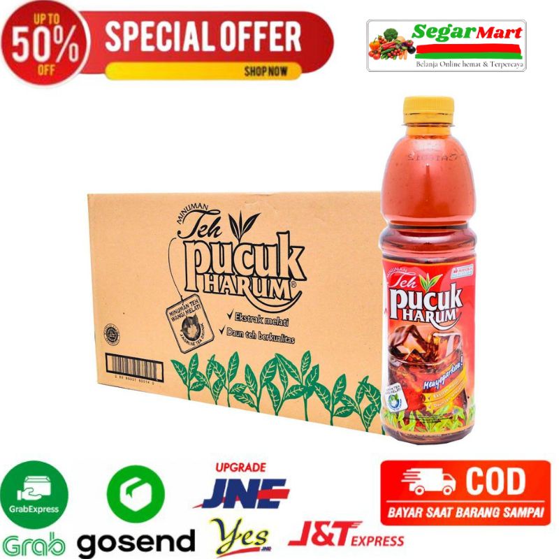 

Teh pucuk harum per 1 botol segarmart bandung