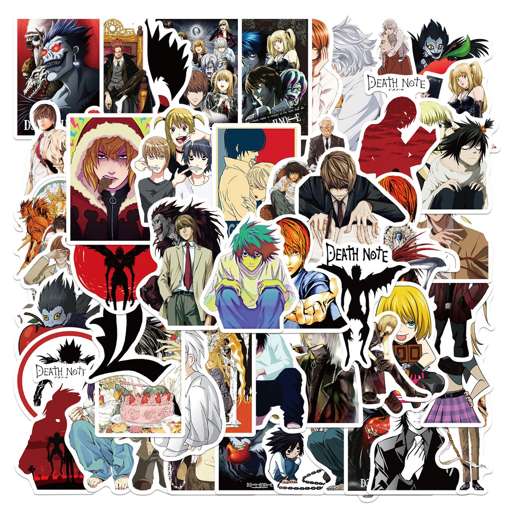 DN001 – Sticker / Stiker Anime Manga Jepang Death Note