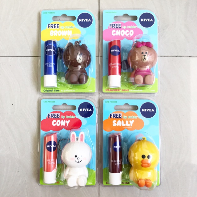 Limited Edition Nivea x Line lipbalm