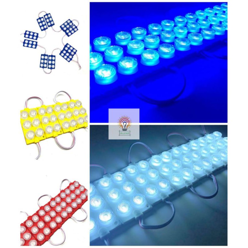 Lampu LED Modul 6 Mata Super SMD Lampu Samping Bak Kolong Truck 12 Volt &amp; 24Volt