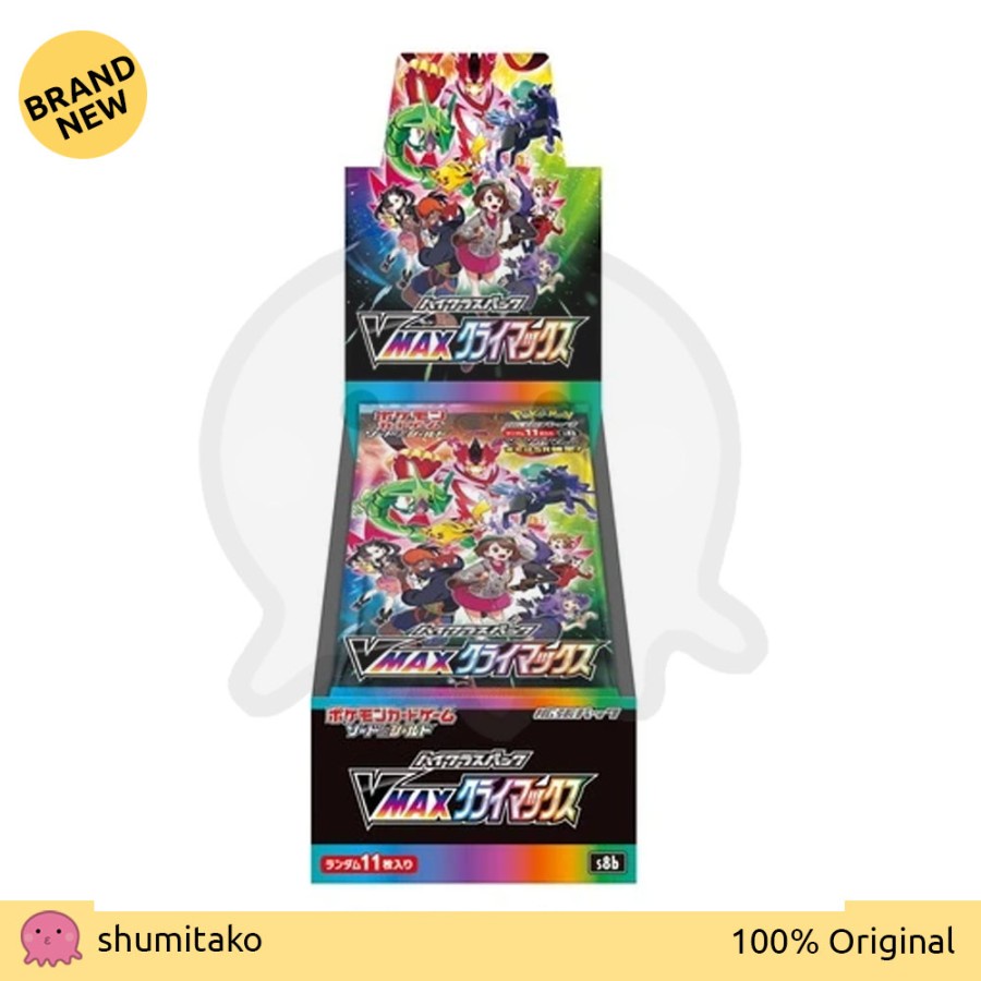 Kartu Pokemon TCG Cards S8b VMAX Climax Japanese Booster Box
