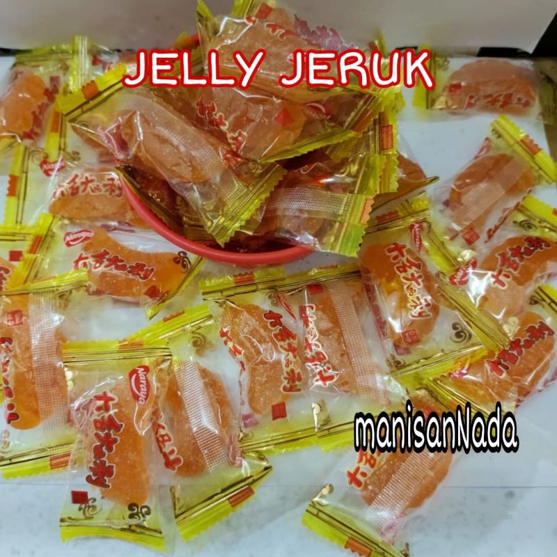 

Naraya jelly orange/jelly jeruk 500 gr