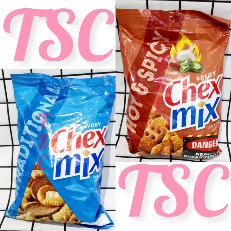 

Chex Mix Hot & Spicy Chex Mix Traditional Chex Mix Snack Mix Varian Flavors Snack Impor