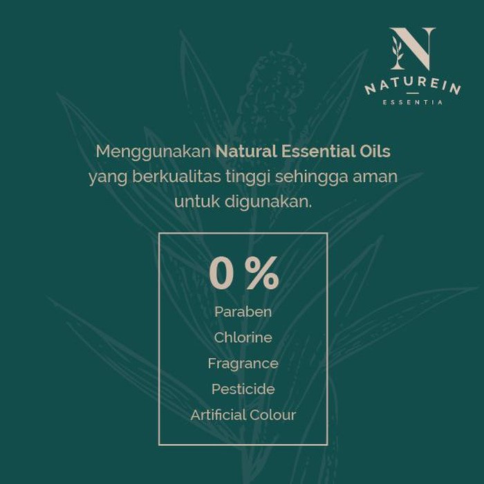 Naturein Essentia Bed Spray 100ml Anti Bacterial Essential Oil Infused Natural Natural Anti Bakteri