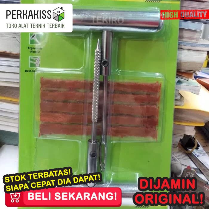 Alat Tambal Ban Tubles Tubless Tubeless Sepeda Motor Mobil Tekiro Alat Bengkel Perkakas Tukang K438