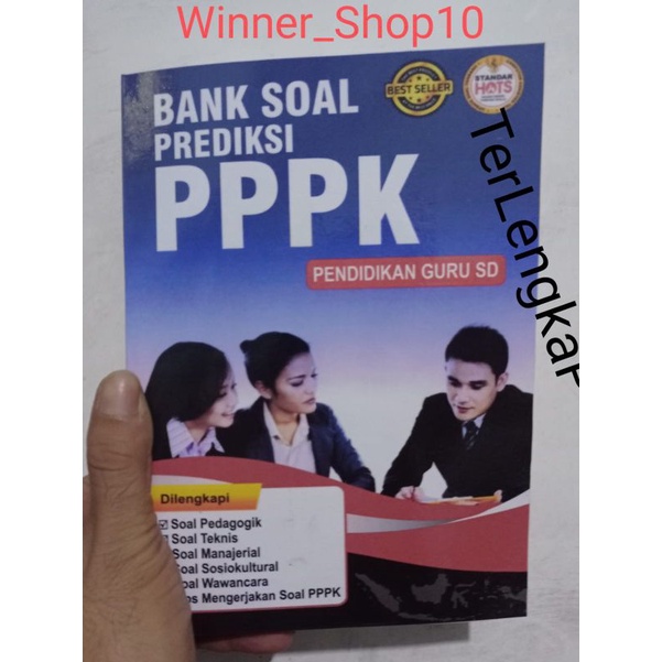 Buku BANK SOAL PREDIKSI PPPK GURU SD 2021/Edisi Spoiler- TerUpdate- 800 Halaman