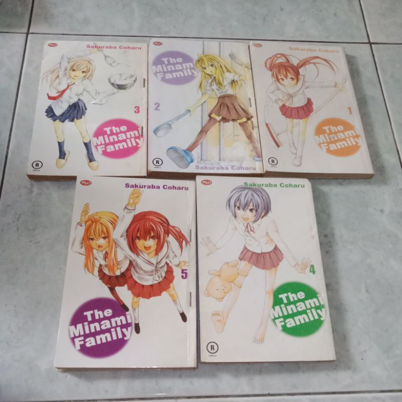 manga komik the minami family sakuraba coharu