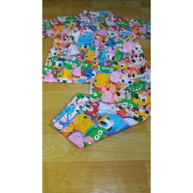 PIYAMA ANAK KATUN CATRA SETELAN CELANA PANJANG CEWEK COWOK PIYAMA ANAK KATUN CATRA SETELAN CELANA PANJANG CEWEK COWOK