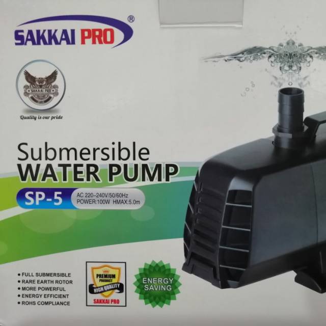 Pompa kolam AIR MANCUR ENERGY SAVING SAKKAI PRO SP 5