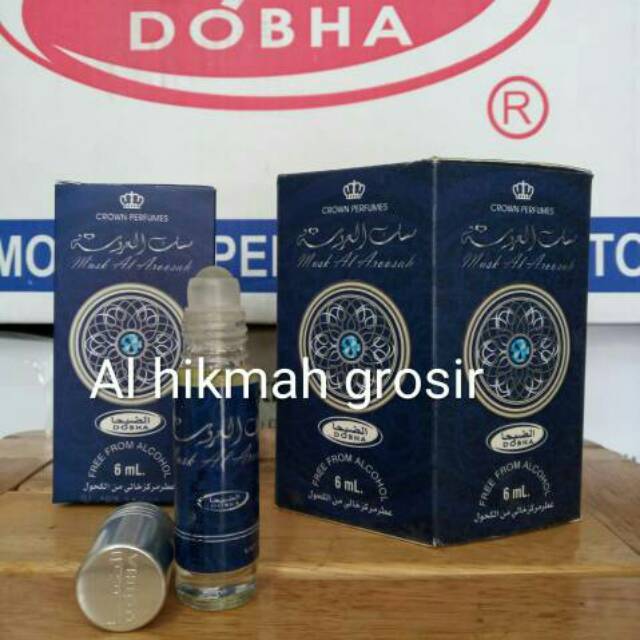 Parfum DOBHA 6ML  aroma MUSK AL AROSAH