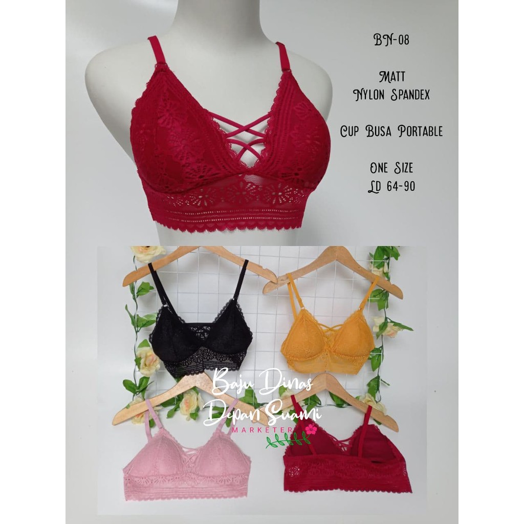 bra canti bn 08 bdds / bra pakaian dalam wanita / baju dinas depan suami