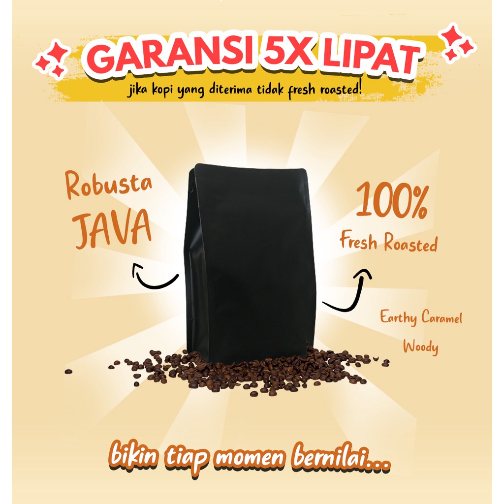 

Kopi Jawa Robusta | Java Coffee 1 kg | Bubuk Biji Kopi 1kg