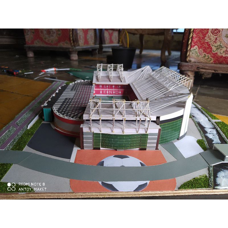 Miniatur stadion Old traford