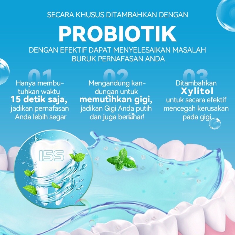 Metoo Mouthwash Probiotik