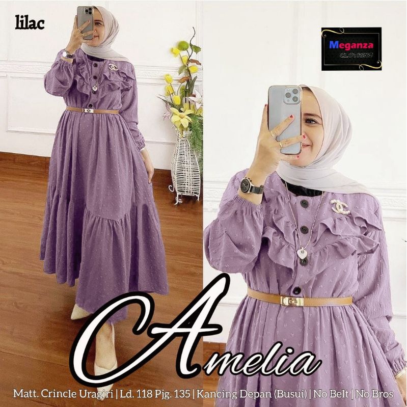 AMELIA GAMIS WANITA TERBARU BY MEGA