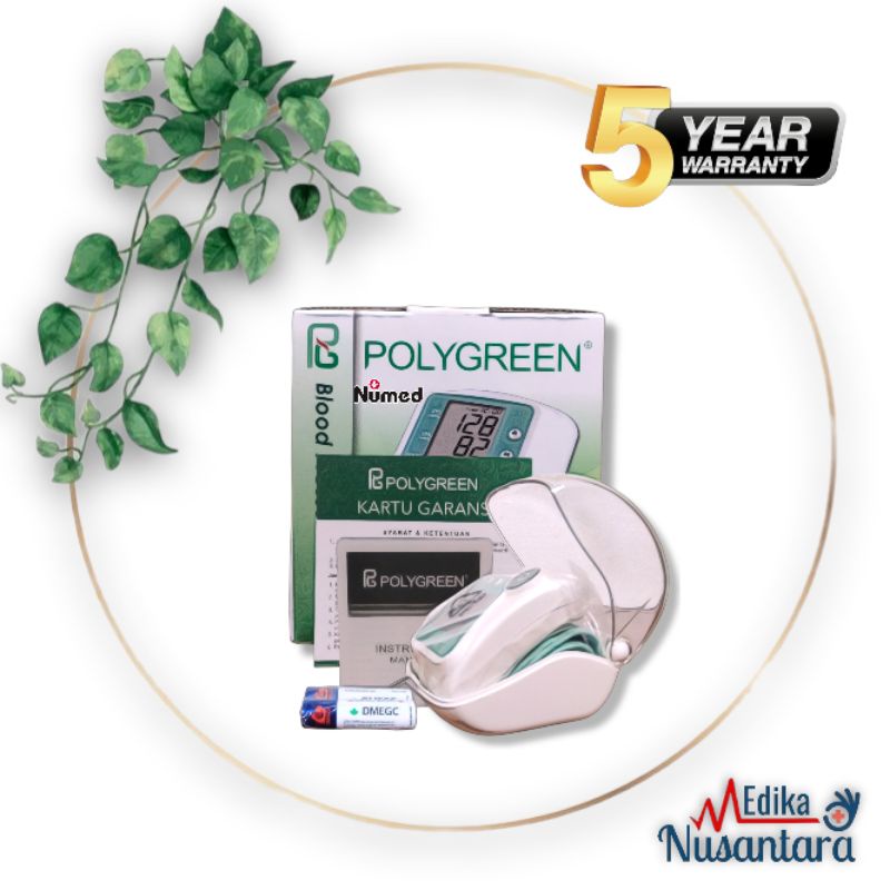 Tensi Digital Polygreen KP 6230 Tensimeter Original Polygreen KP6230