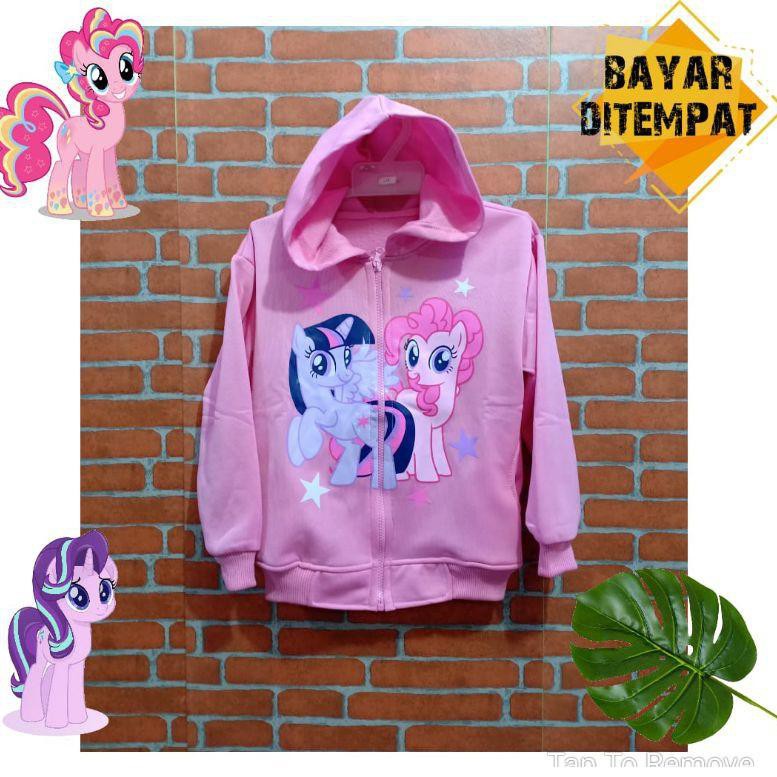 Jaket anak perempuan kuda poni (KODE 4020)