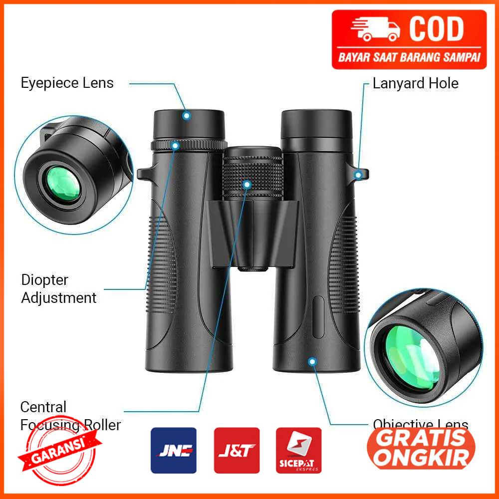 APEXEL Teropong Binoculars Powerful Waterproof - APS-RB10X42W