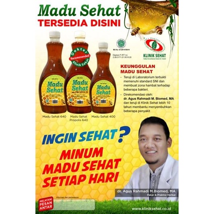 

madu- madu sehat / madu klinik 640ml - 1 pcs -madu.