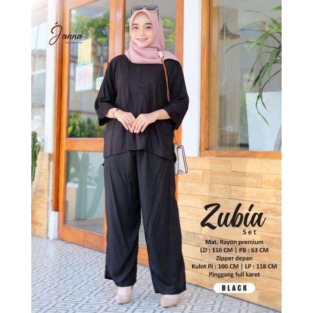 ZUBIA SETELAN BAJU WANITA TERBARU BY JANNA