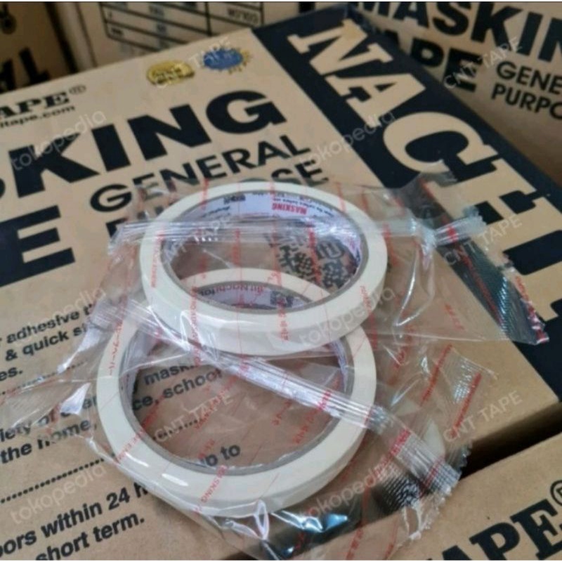 

Isolasi Kertas / Masking Tape Nachi 12 mm / 24 mm / 48 mm