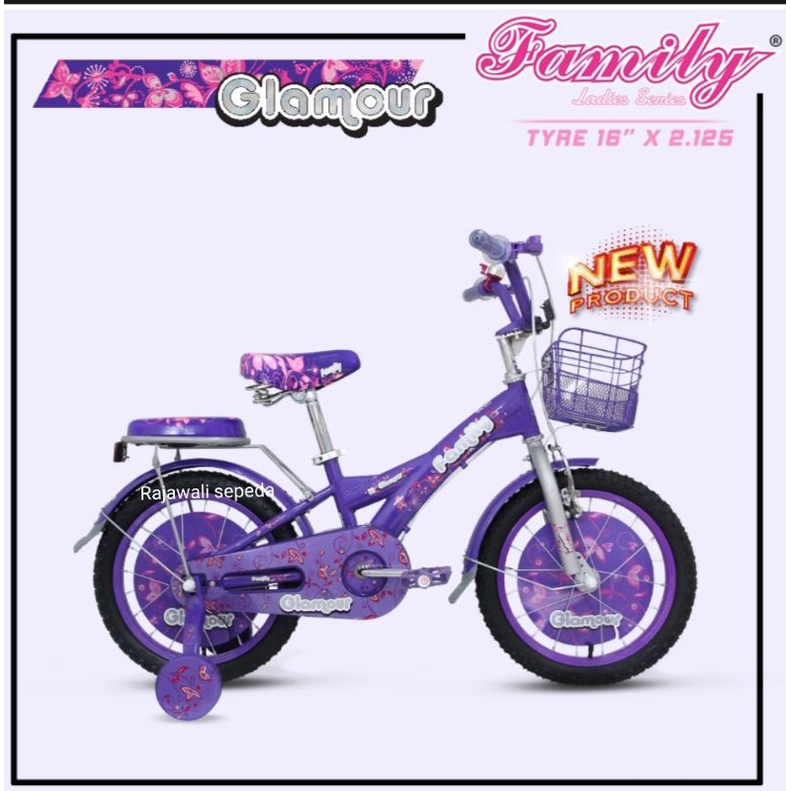 [EKA JAYA SEPEDA] Sepeda anak 16 mini family glamour