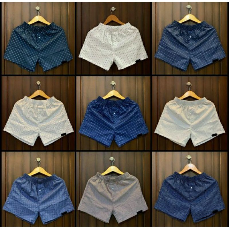 CELANA BOXER PRIA/ CELANA BOXER PRIA & WANITA/ CELANA PENDEK/ CELANA PENDEK MURAH/ BOXER
