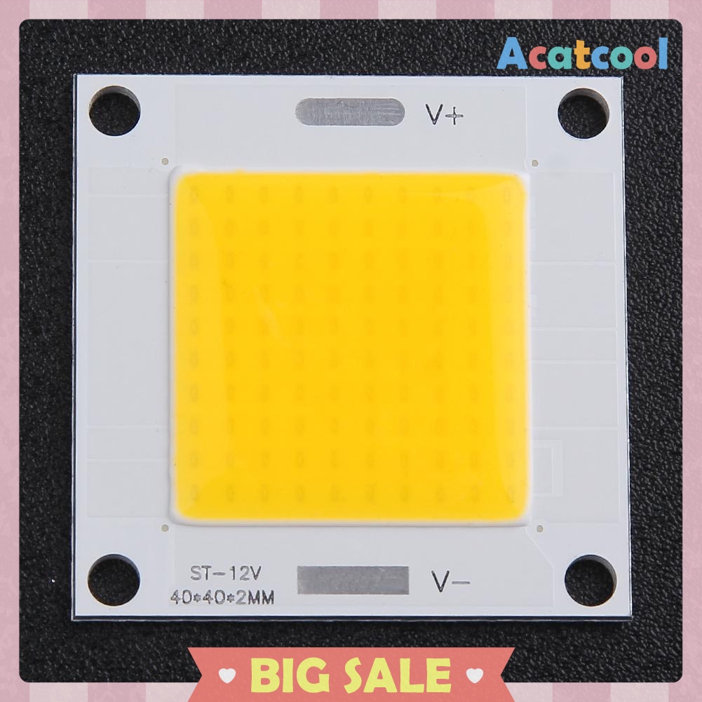 DC12-14V 50W COB LED Integrated Chip Light Panel Bulb for DIY Spotlight