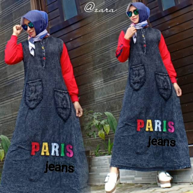Gamis jeans import
