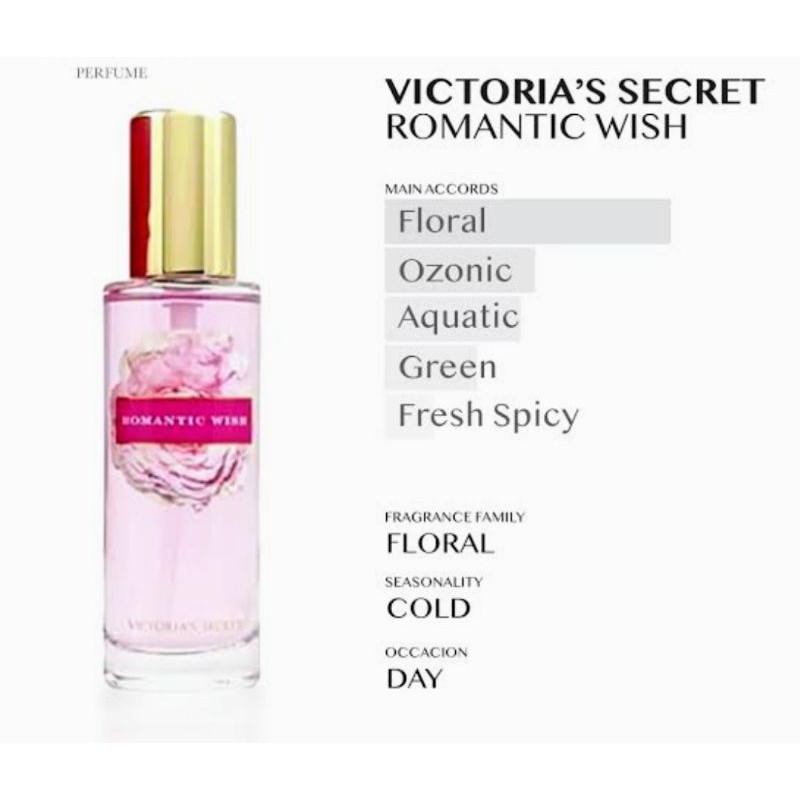 Jual parfum Victoria secret romantic Wish refill Shopee Indonesia