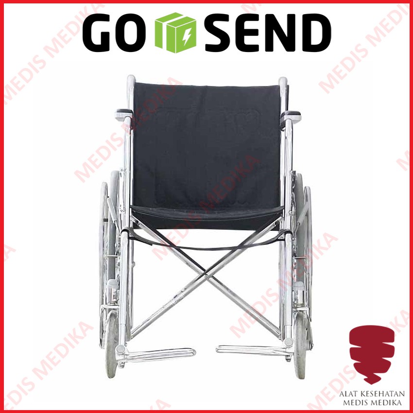 GOJEK ONLY Kursi Roda Spirit Onemed FS809 Standar Wheel Chair FS 809