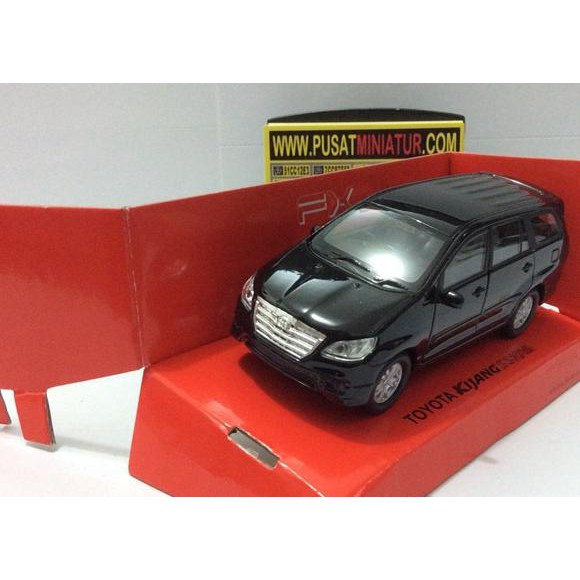 DISKON TOYOTA KIJANG INNOVA (HITAM) - SKALA 1:36 - WELLY (DIECAST-MINIATUR) Terlaris