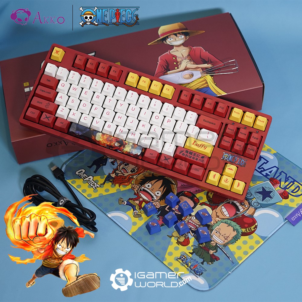 Akko One Piece – Luffy 3087 V2 Gaming Keyboard