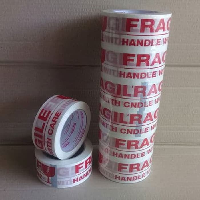 

Jual ISOLASI LAKBAN FRAGILE PUTIH TERATAI 2 INCH 100 YARD Jual