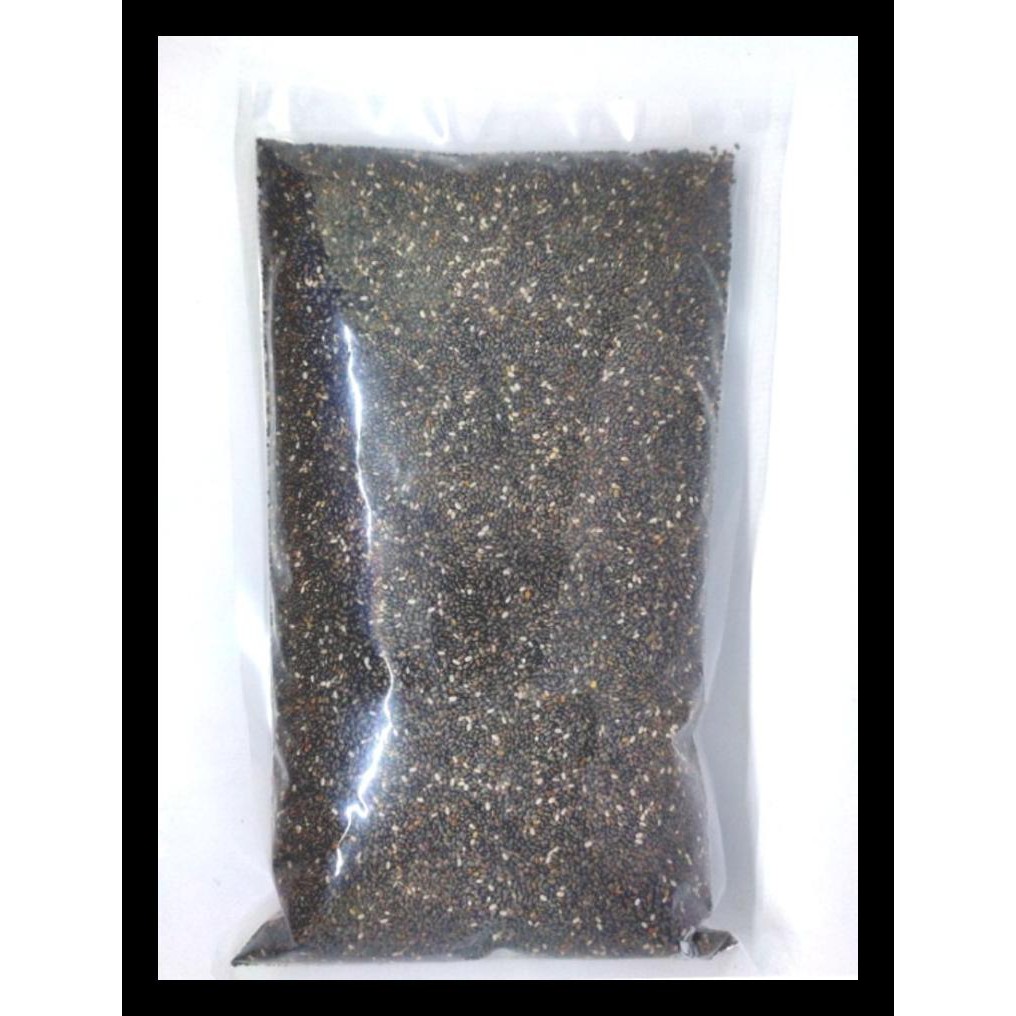 

BARU! 1000GR ORGANIC BLACK CHIA SEEDS / ORGANIC CHIA SEED MEXICO - USDA TERMURAH