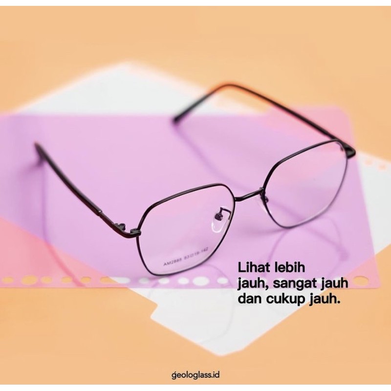 FRAME KACAMATA OPTIK GEOLOGLASS.ID (KODE 2885)