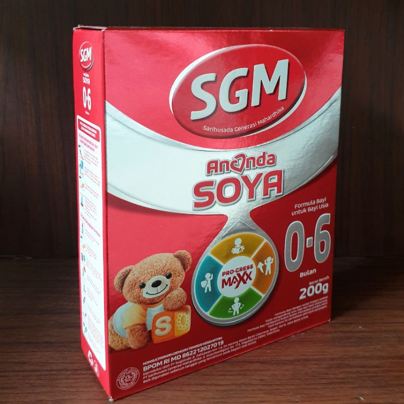 Bebelove Soya 170g | SGM Ananda Soya 0-6 Bulan 200g | Susu Formula Bayi Baru Lahir | Susu Bayi Newborn SGM Ananda 200 gram