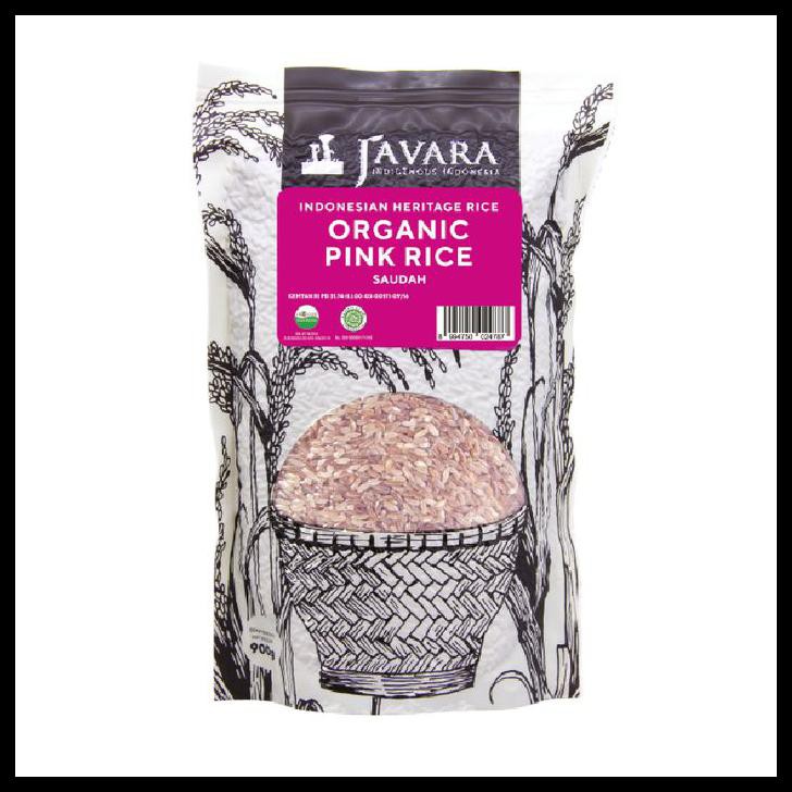 

Javara Organic Saudah Pink Rice Beras Pink Saudah Pouch - 900G