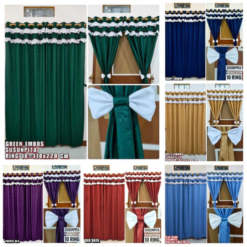 GORDEN SUSUNPITA EMBOS / GORDEN RUMBAI PONI / GORDEN MINIMALIS