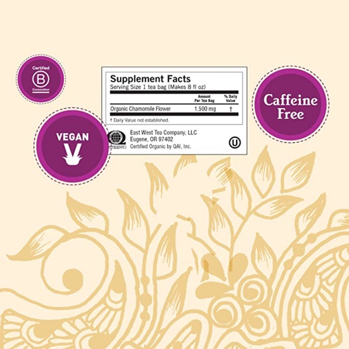 

Bb06F21D Yogi Tea Comforting Chamomile Teh Organik Herbal Sehat Caffeine Free Gg054Ss
