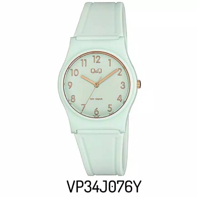 Q&amp;Q ORIGINAL QQ ORI QNQ VP34 RUBBER BAND LADY WATCH VP34J075Y - 080Y