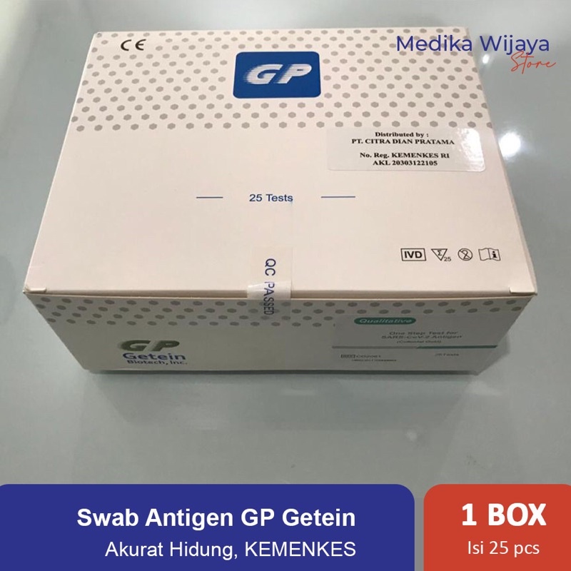 Swab antigen box anti gen GP Getein Biotech