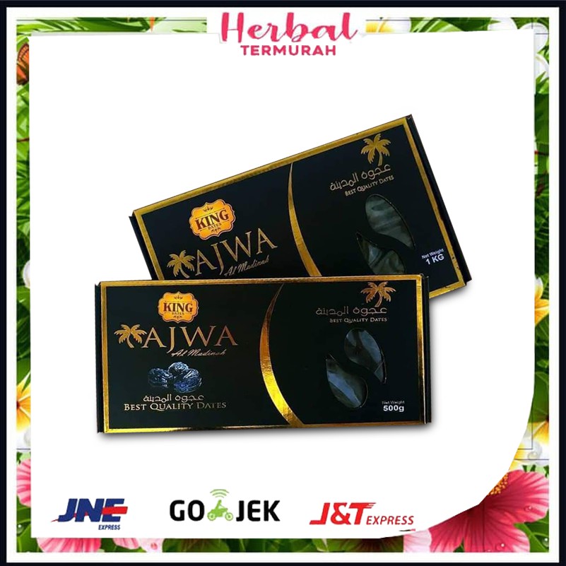 

KURMA AJWA / KING KURMA AJWA BEST QUALITY / KURMA NABI 500GR