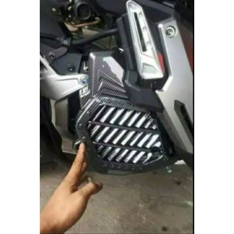 GR COVER TUTUP RADIATOR PCX ADV VARIO 150 KARBON NEMO Ori