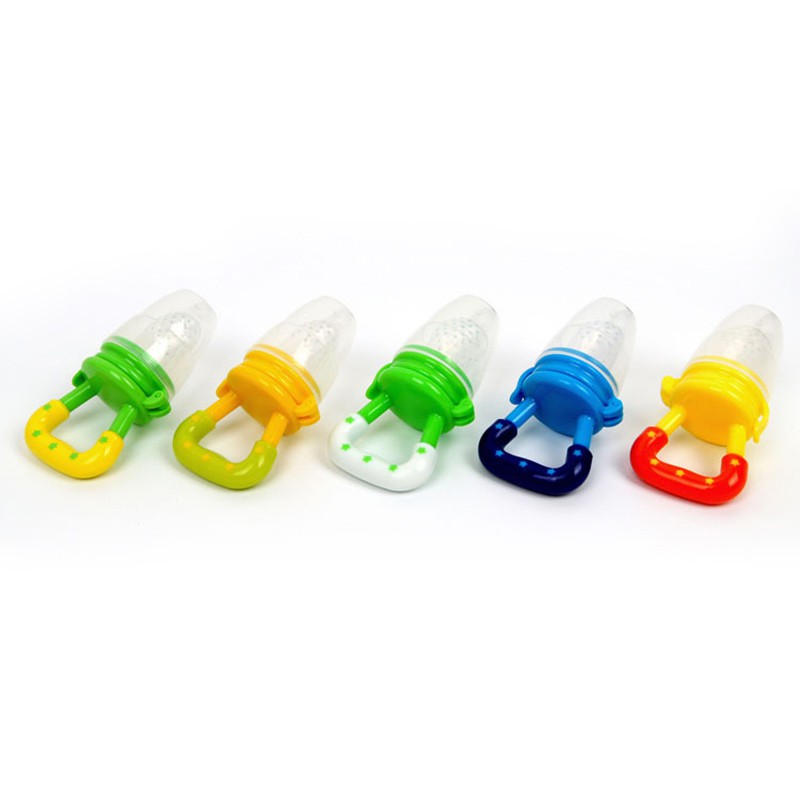 Baby Food Fruits Soft Nipple Feeder Safety Silicone Pacifier