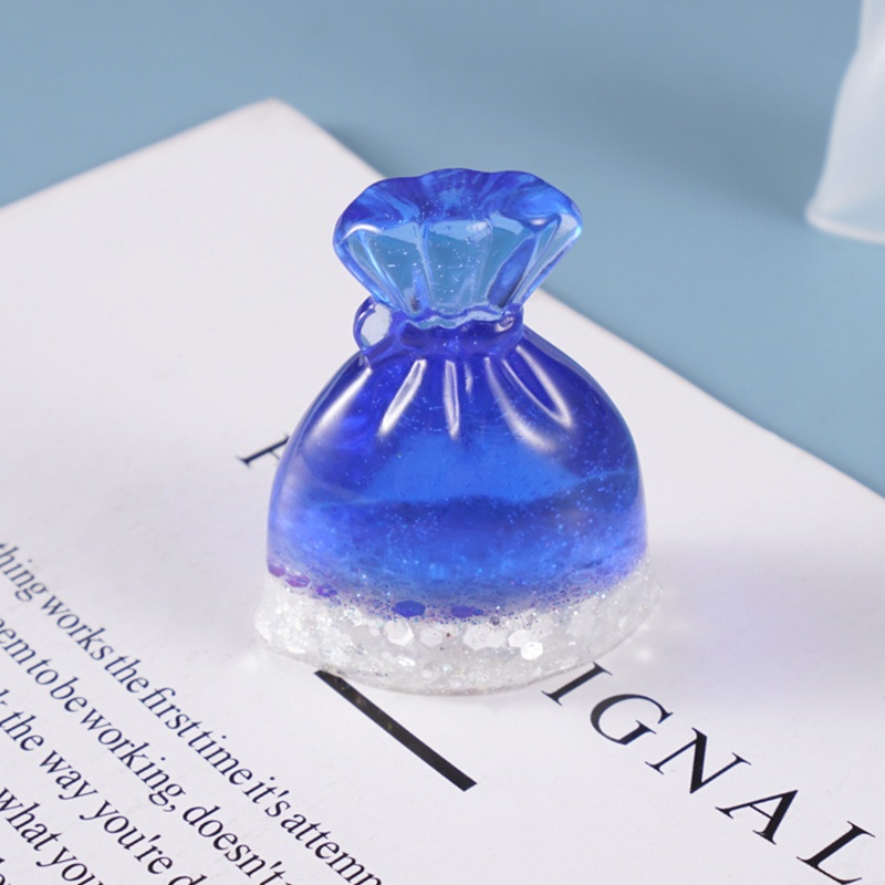 SIY  Crystal Epoxy Resin Mold Purse Lucky Bag Decoration Casting Silicone Mould DIY Crafts Jewelry Ornaments Making Tools