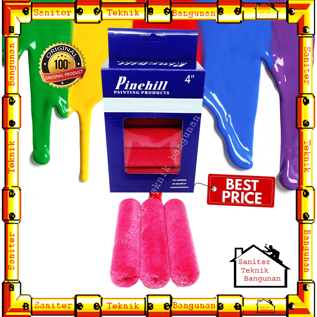 BULU ROLL PINEHILL 4&quot; INCH-REFILL BULU ROLL KAPAL