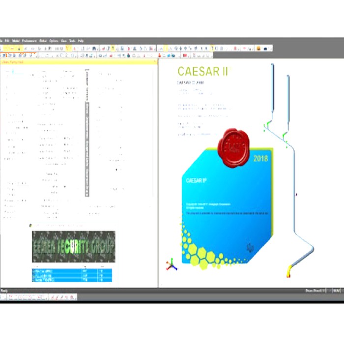 INTERGRAPH CAESAR II 2018 Bonus Intergraph PV Elite 2018 Full
