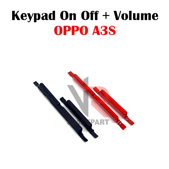 KEYPAD / TOMBOL OPPO A3S ON OFF + VOLUME