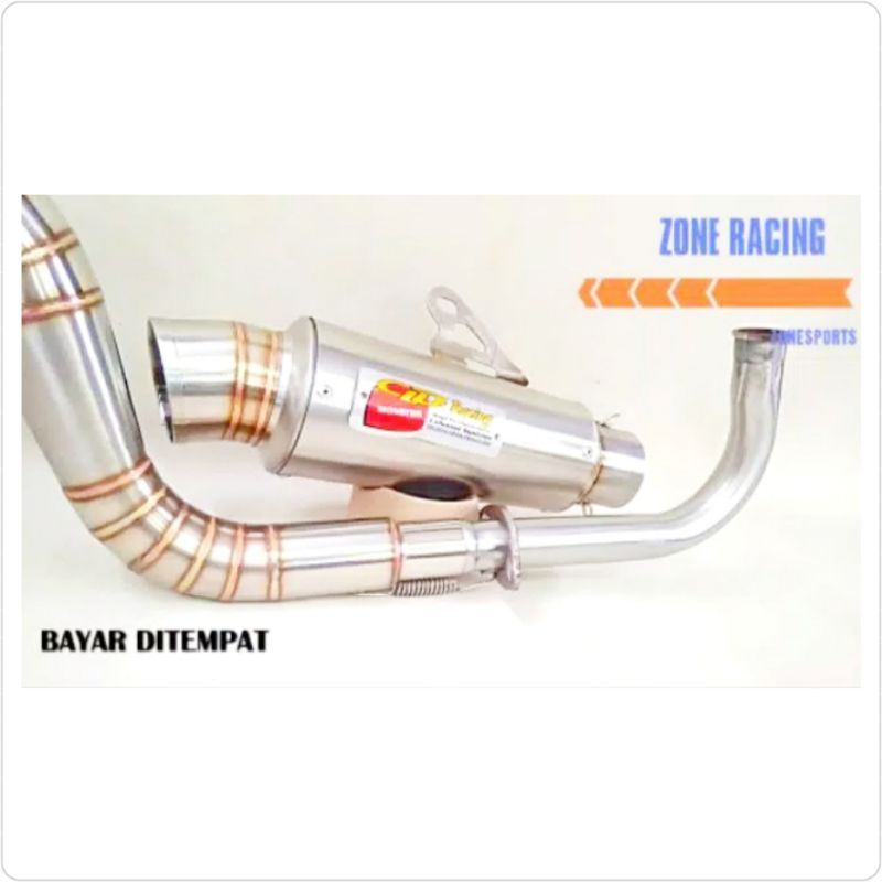 Knalpot Cld monster Vario Beat karbu/fi street Scoopy Genio Knalpot Cld model Jrm motor metik